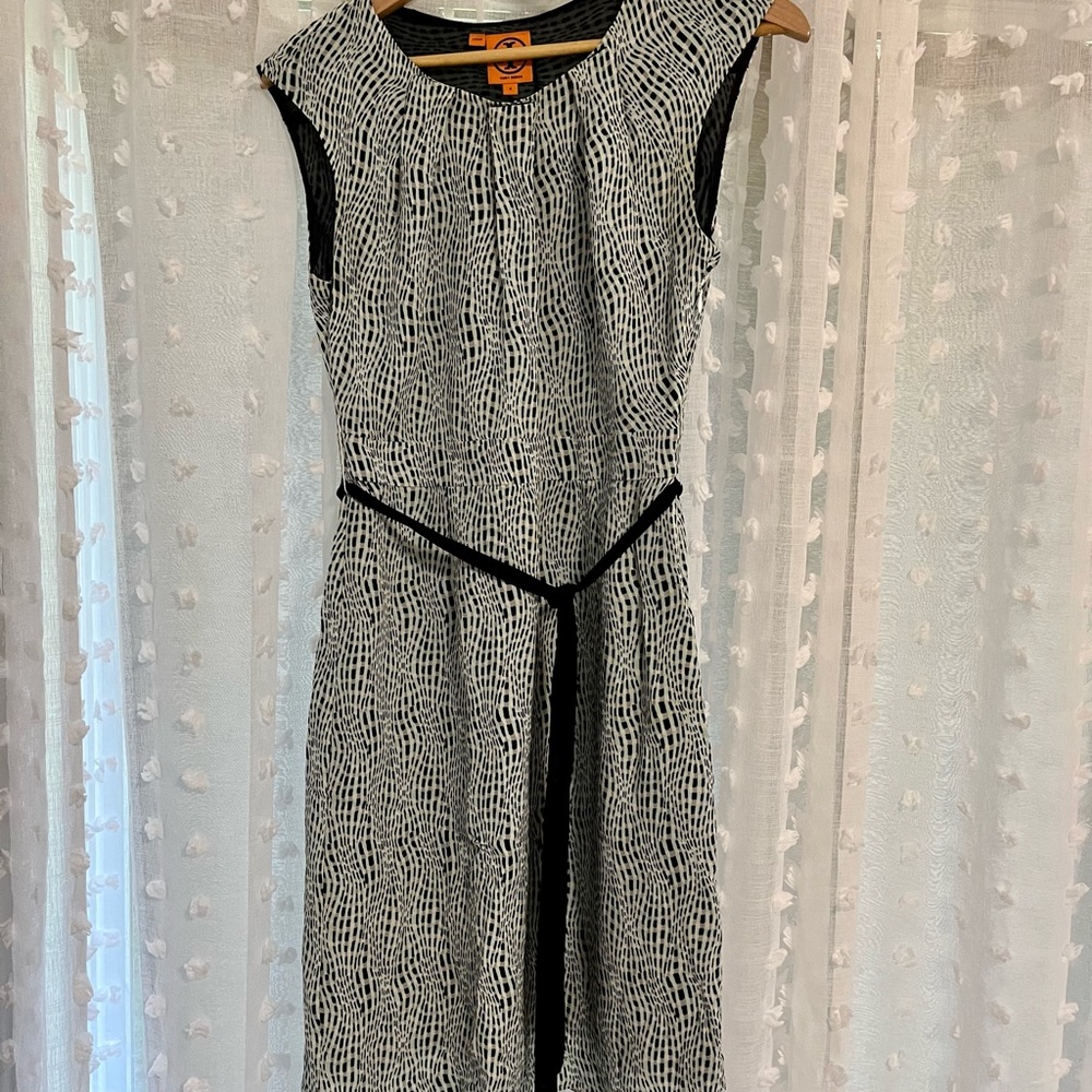 Tory Burch silk sheath Aline dress